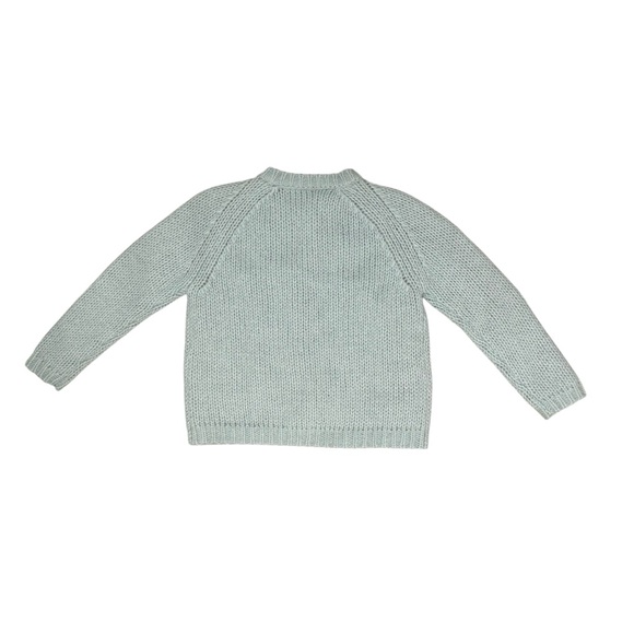 Frances Valentine Molly Cable Wool & Mohair-Blend Cardigan - Picture 4 of 6